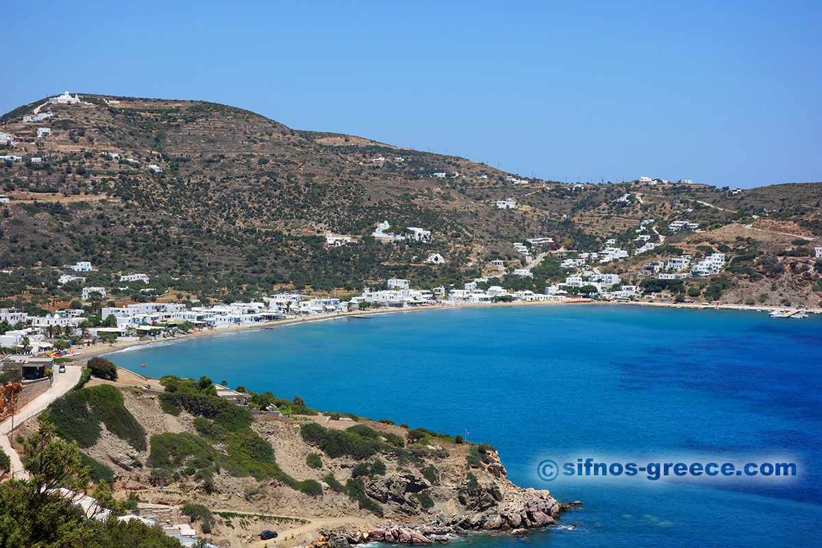 Der Strand von Platis Gialos
