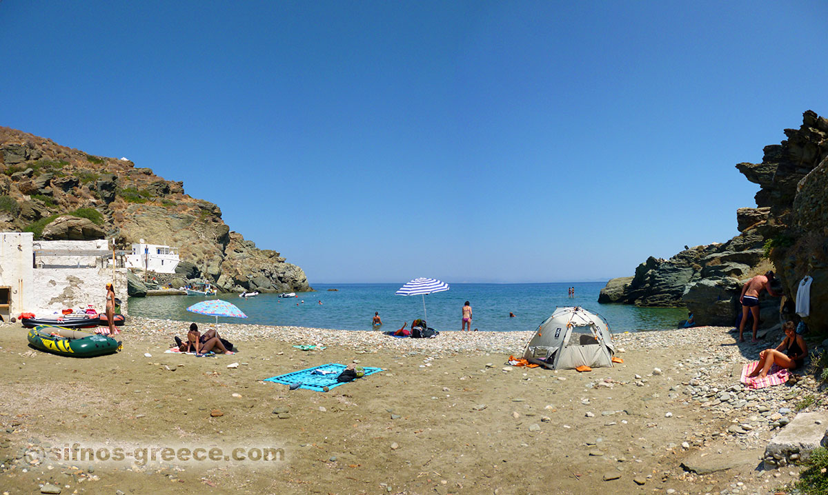 Seralia, der Strand von Kastro