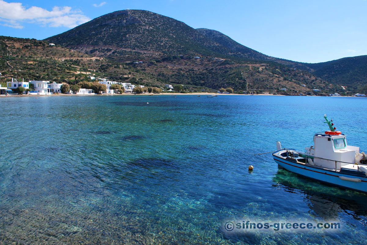 Der Strand von Vathi