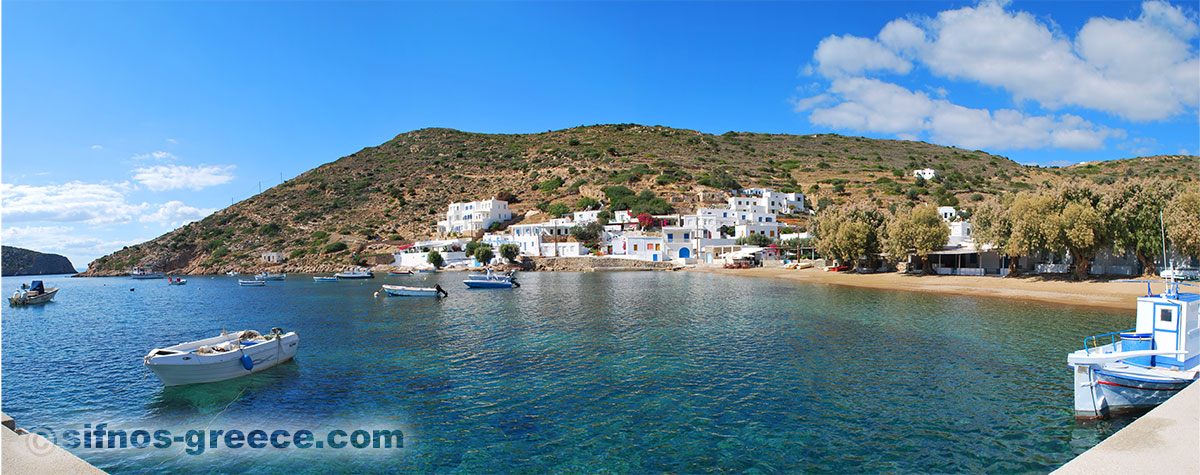 Der kleine Strand von Vathi