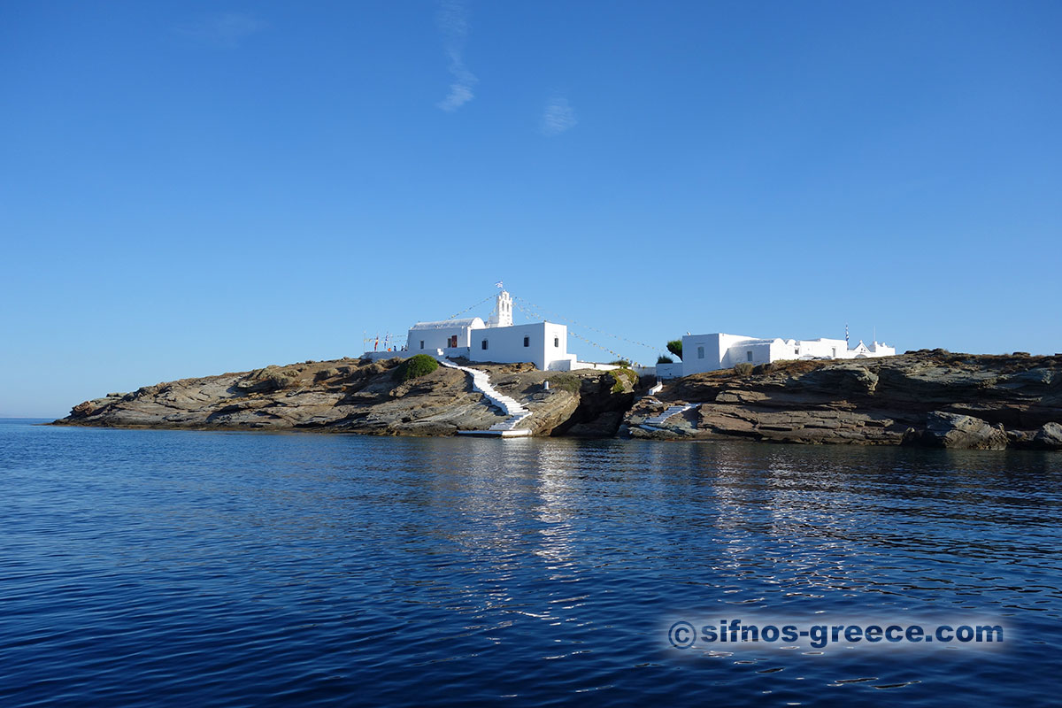 Die Kirche von Chrissopigi
