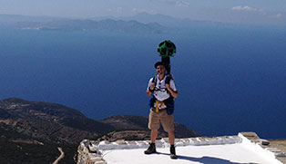 Erkunden Sie die Wege von Sifnos durch Google Street View